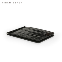 Portefeuille en cuir italien avec Clip pour cartes, nouveau produit, porte-cartes personnalisé OEM ODM, noir et brillant, vente en gros, livraison à domicile