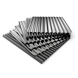 באיכות גבוהה 8ft גלוון גלי גליונות קירוי גלי בניין - Product Image 1