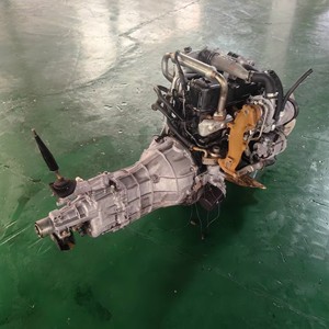 สภาพดี มือสอง เครื่องยนต์ประกอบ 4JA1 4JB1 4JA1T 4JB1T ของแท้สำหรับเครื่องยนต์ดีเซล 4JB1T เครื่องยนต์รถกระบะ พร้อมเกียร์ 4WD - Product Image 1