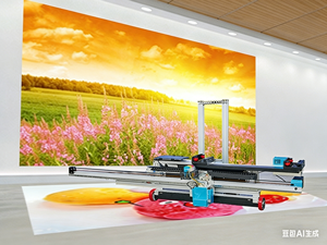 <span class=keywords><strong>Imprimante</strong></span> murale verticale à jet d'encre HD Perfect <span class=keywords><strong>Laser</strong></span> améliorée pour l'impression sur verre, portes enroulables, carrelage céramique, et tôles métalliques - Product Image 2
