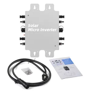 OEM y ODM Balkonkraftwerk Solar Micro Wechselrichter 230V 1000W WIFI Aplicación inteligente Monitoreo Micro Inversor 1kw