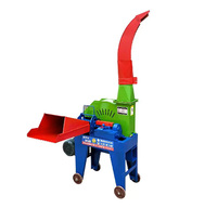Broyeur de fourrage multifonctionnel en fonte durable pour herbe humide et sèche, coupe-ensilage et machine de traitement des aliments pour animaux