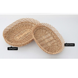 Panier à fruits <span class=keywords><strong>en</strong></span> <span class=keywords><strong>osier</strong></span>, panier de rangement pointu pour <span class=keywords><strong>pain</strong></span> cuit à la vapeur, panier de cuisine <span class=keywords><strong>en</strong></span> <span class=keywords><strong>osier</strong></span> - Product Image 6