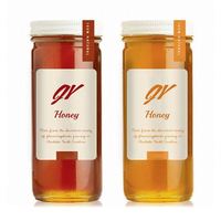 Etiquetas Adhesivas Impermeables de PET con Logotipo Personalizado para Botellas de Vino, Café, Agua Mineral, Miel, Whisky y Vodka