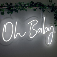 Enseigne néon personnalisée avec bandes LED pour les entreprises automobiles, les hôpitaux et les parcs - Conception personnalisée pour les boutiques et les studios, 22 couleurs, montage mural