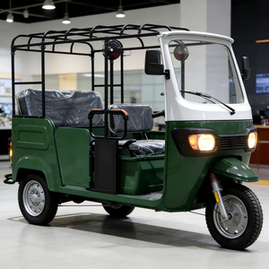 Tuk Tuk Eléctrico de 2 Plazas con Cabina Cerrada->1000W 60V Alta Potencia Certificado por DOT Triciclo <span class=keywords><strong>Taxi</strong></span> con Capacidad de Carga de 400 kg - Product Image 2