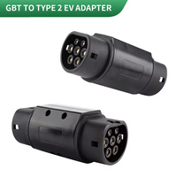 Nouvel adaptateur EV Tzy 7KW 22KW 32A CCS2 vers Type 2, chargeur EVSE standard chinois pour voitures européennes, rétrofit/mise à niveau