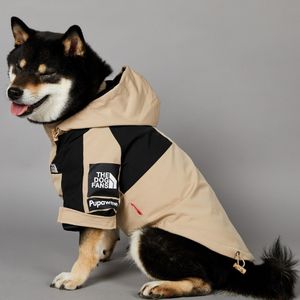 The Dog <span class=keywords><strong>Face</strong></span> Brand Ropa Chaqueta impermeable Impermeable para mascotas A prueba de viento y lluvia Ropa del Norte - Product Image 4