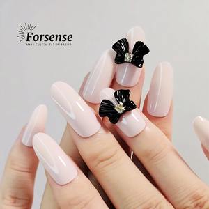 <span class=keywords><strong>Bonne</strong></span> <span class=keywords><strong>qualité</strong></span> fait à la main 3d bowknot presse sur les <span class=keywords><strong>ongles</strong></span> fournisseur designer longs <span class=keywords><strong>faux</strong></span> <span class=keywords><strong>ongles</strong></span> porter à la main épais acrylique ovale <span class=keywords><strong>faux</strong></span> <span class=keywords><strong>ongles</strong></span> - Product Image 4