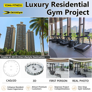 Solución Completa para Gimnasios Residenciales de Lujo, Equipamiento de Gimnasio Comercial Completo de China para Proyectos de Empresas Inmobiliarias - Product Image 1
