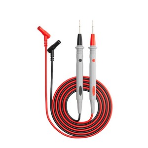 Sonda de multímetro eléctrico People's, cable de silicona, punta de aguja de acero extra afilada, accesorio universal para cables de prueba - Product Image 1