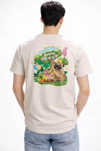 Camiseta de Manga Corta Unisex con Logotipo Personalizado, 100% Algodón Peinado 30s, Camiseta Casual Lisa, Tejido Transpirable y Suave, Ropa Urbana - Product Image 6