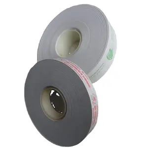 Papier adhésif thermofusible, bande de papier blanc, rouleau de papier à bande large de 20mm