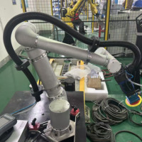 Robot collaboratif Thinkmotion à 6 axes, 12 kg, 1283 mm, boîte de vitesses, roulement, protection IP54, alliage d'aluminium, précision de 0,1 mm, 3 m/s