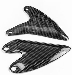 Phụ tùng xe máy Lavitin Ninja 400, ốp chân ga bằng sợi carbon thật bóng cho Kawasaki Ninja 400/Z400 2018-2024 - Product Image 4