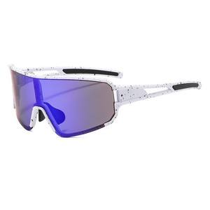 Cycling <b>Glasses</b> Full Rim Spherical <b>Polycarbonate</b> UV400 Anti Slip For Men Outdoor Riding Sports Goggles - Product Image 1