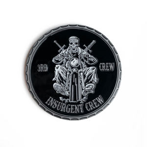 Moneta Commemorativa Personalizzata in Argento Anticato a Doppia Faccia con Scarabeo Alato e Emblema del Viaggio, Vendita all'Ingrosso, Ottimo Rapporto Qualità-Prezzo - Product Image 4