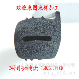 Tira de Sellado EPDM de 15x13 mm para Puertas y Ventanas Industriales, Grado de Extrusión, Pieza No Estándar - Product Image 4