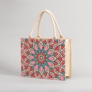 <span class=keywords><strong>Sac</strong></span> à bandoulière Boho Aztec en toile personnalisé pour femmes avec poche et fermeture éclair-Summer Waterproof Portable - Product Image 3