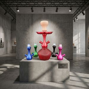 <b>Acrylic</b> Hookah Kendama Ball Multi Color Smoking Pipe Wholesale - Product Image 4