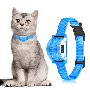 OEM Pet Supplies Customization Meowing <strong>Collar</strong> for Cats Rechargeable Automatic Meowing Static Shock Training Cat Anti <strong>Meow</strong> <strong>Collar</strong> - Product Image 1