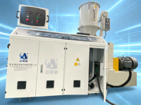 Machine d'extrusion plastique SJ75, extrudeuse à vis simple pour profilés de tuyaux et granulés
