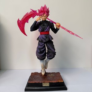 Figurine d'action Dragon Ball Z <span class=keywords><strong>Zamasu</strong></span> (<span class=keywords><strong>Goku</strong></span> Rose) 37 cm avec tête interchangeable, modèle de collection, jouet, cadeau - Product Image 6
