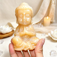 Prix d'usine – Statue de Bouddha bébé naturelle en cristal, pierres précieuses sculptées pour la méditation, la décoration et les cadeaux