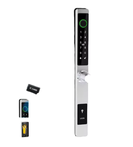 Cerradura Inteligente con Huella Dactilar y Control por Aplicación TT, Cerradura sin Llave <span class=keywords><strong>para</strong></span> Puerta Principal, <span class=keywords><strong>Candado</strong></span> de Aluminio con Cilindro - Product Image 1