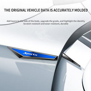 Autocollant décoratif d'<span class=keywords><strong>ailes</strong></span> latérales <span class=keywords><strong>de</strong></span> panneau <span class=keywords><strong>de</strong></span> feuille <span class=keywords><strong>de</strong></span> lame <span class=keywords><strong>de</strong></span> <span class=keywords><strong>voiture</strong></span> en gros d'usine pour l'autocollant <span class=keywords><strong>de</strong></span> modification <span class=keywords><strong>de</strong></span> corps - Product Image 4