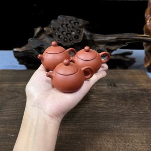 ミニティーポットミルクティー蓋装飾カンフー茶飲料装飾カバーアクセサリー紫粘土中国ティーポット - Product Image 6