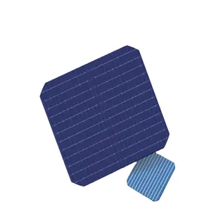 PNG 166*166mm High Efficiency 22.9% A Grade Monocrystalline Solar Cell 9bb