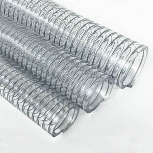 Áp Lực Cao Xoắn Ốc Dây Thép Gia Cố Trong Suốt Mùa Xuân Máy Bơm Nước Ống Ống PVC Dây Thép Ống - Product Image 3