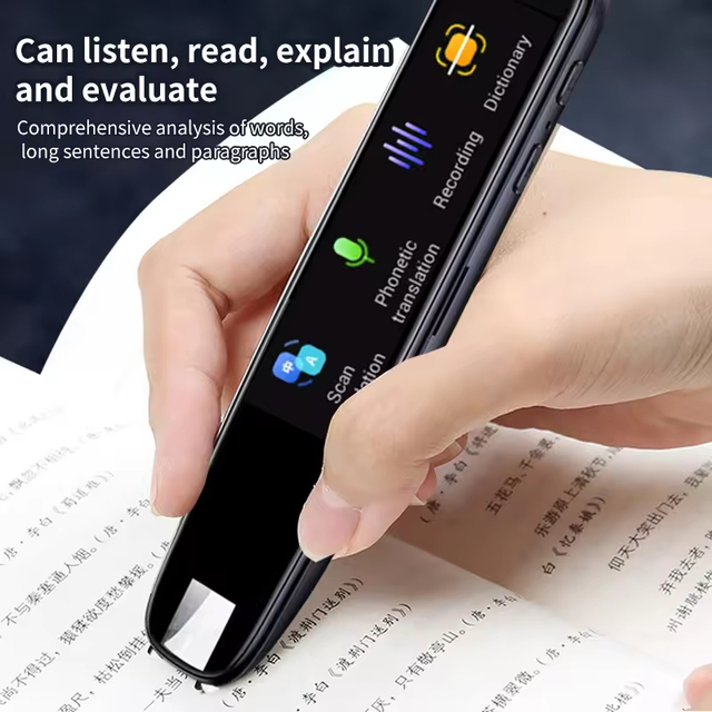 Multilingual Translation Pen, WIFI Dictionary Scanning Pen, Smart Chinese-English Scanning Pen, Point Reading Pen