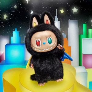 100% Originale Autentico Popmart Monsters 10° Anniversario ZIMOMO 3.0 Collezione Modello Giocattolo in Vinile con Faccia in Peluche - Product Image 3