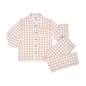 Nouvelle arrivée 95% bambou Viscose Style populaire robe de nuit avec boutons pour un usage domestique respirant hommes ensemble de vêtements de nuit - Product Image 6