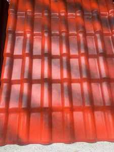 Azulejos de techo de UPVC sintéticos anticorrosivos resistentes al calor, diseño corrugado Colonial, azulejo de PVC Retro ASA para reemplazo de techo del hogar - Product Image 2