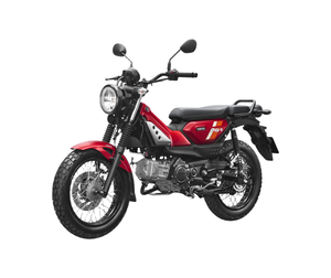 Motocicleta Yamaha PG-1 Estilo 115cc ABS Underbone Edición Deluxe Roja Todoterreno Scrambler de Doble Propósito con Tanque de Combustible de 5.1L - Product Image 4