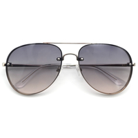 Marque de luxe Designer rétro lunettes de soleil pour hommes femmes cadre doré UV400 lentilles rose Vintage miroir polygonal surdimensionné lunettes de soleil