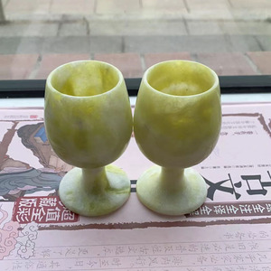 Ensemble <span class=keywords><strong>de</strong></span> tasses à thé en <span class=keywords><strong>jade</strong></span>, bol à thé, tasses à thé Kung Fu sculptées à <span class=keywords><strong>la</strong></span> main, bol en <span class=keywords><strong>jade</strong></span>, verre à vin - Product Image 1