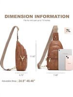Petit sac bandoulière antivol RFID pour femmes, sac de voyage à bandoulière avec sangle amovible, fermeture à glissière simple