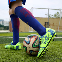 Chaussures de football unisexes pour enfants, printemps, été, hiver, chaussures de futsal d'intérieur, semelle intermédiaire en EVA, semelle extérieure en caoutchouc
