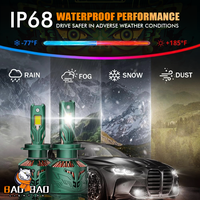 Ampoule de phare LED pour voiture, achat en gros, 300W 28000LM 6000K DC9-85V IP68 H4 H7 H11 9005 9006, ampoule de phare pour grossiste en pièces automobiles