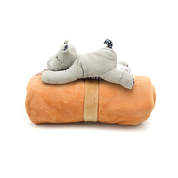 Peluche Animale Personnalisée Douce Avec Tétine, Jouet en Peluche Animal Avec Tétine
