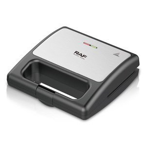 Machine à panini multifonctionnelle à double face chauffante avec revêtement antiadhésif pour le petit-déjeuner - Product Image 1