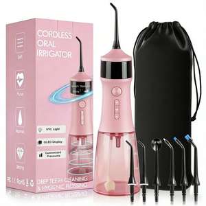 Vente en gros : <span class=keywords><strong>Meilleur</strong></span> irrigateur buccal électrique sans fil, hydropulseur <span class=keywords><strong>dentaire</strong></span> <span class=keywords><strong>portable</strong></span>, fabricant de distributeurs d'eau - Product Image 1