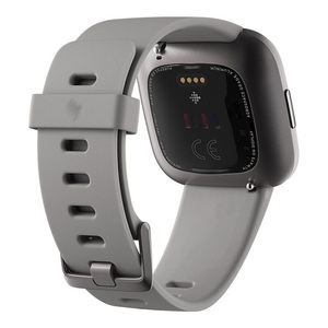 Bracelet de montre en silicone étanche avec logo personnalisé pour Fitbit Versa 2, bracelet sport confortable pour la course à pied, compatible avec les montres intelligentes - Product Image 4