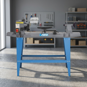 Tour à bois FERVI TORNIO Modèle 0751 230V 50Hz Moteur 0.37kW Diamètre de tournage max. 310mm Distance du brocheur 900mm 2000 tr/min CM2 - Product Image 3