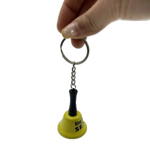 Llavero de Metal con Campana de Estilo Personalizado, Recuerdos de Viaje, Regalos Promocionales, Tamaño Personalizable, Material de Aleación Ligera - Product Image 6