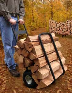 सभी उद्देश्य फायरवुड हैंड ट्रक स्टील फोल्डिंग प्लेटफॉर्म ट्रॉली 250kg क्षमता - Product Image 4